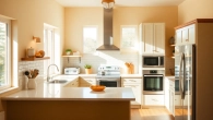 Explore affordable kitchen appliances including modern refrigerators and stylish dishwashers in a bright kitchen.