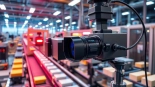 Reveal machine vision technology inspecting products on an industrial production line.