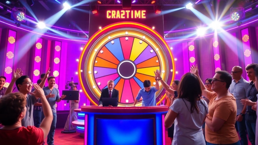 Witness the thrilling estrazioni crazy time live game action with a colorful wheel and interactive gameplay.
