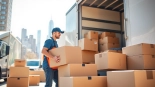 Cheap movers nyc efficiently handling relocation tasks in a busy New York City environment.