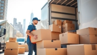 Cheap movers nyc efficiently handling relocation tasks in a busy New York City environment.