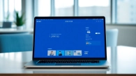 View the engaging features of the 美洽官网 on a laptop, showcasing its modern design and user-friendly interface.