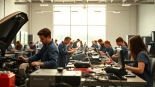 Engaged students at a trade school Tennessee focused on practical training and diverse vocational skills.