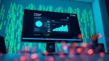 Analyze text accuracy with the powerful ai checker tool on a sleek computer interface.