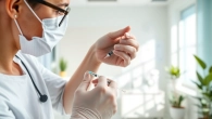 B12 injections near me being administered by a healthcare professional to a patient.