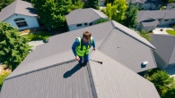 Detailing the process of Roof Replacement Vancouver Wa with a contractor inspecting work.