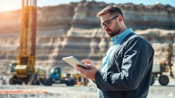 Visualize the modern approach to geosteering at www.geosteeringvision.com with an engineer focused on technology.