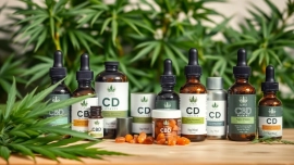 Showcasing premium CBD Canada oils and products with natural ingredients.