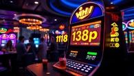 Slot mesin batman138 rtp menampilkan pemain yang bersenang-senang di kasino modern.