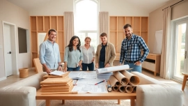Enhance your home with Renovation services featuring a dedicated team in action during a project.