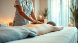 Experience a soothing griesbach massage provided by a professional therapist in a serene environment.