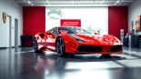 Buy Ferrari Approved vehicles Cape Town in a luxurious showroom setting highlighting elegance and style.