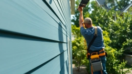 Enhance your home with Siding Replacement Portland Oregon, showcasing skilled contractors at work.