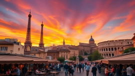 Discover breathtaking vistas of europe tour packages at iconic European landmarks.