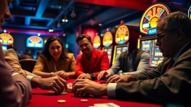 Akses https://qqmacan.id dengan mudah di kasino langsung dengan pemain bersemangat dan slot menawan.