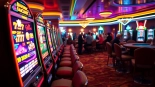 Découvrez le casino demo captivant avec des machines à sous colorées et des joueurs enthousiastes.