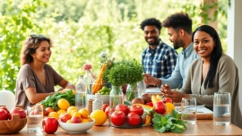 Enhance your intake with a vibrant array of healthy foods promoting wellness.