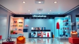 Explore the Ultimateshop to collection showcasing diverse products on a vibrant online shopping platform.