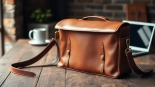 Showcasing the Best Leather Messenger Bags, highlighting unique craftsmanship and expert detailing.