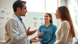 Informative consultation about Bauchdeckenstraffung Braunschweig in a professional clinic.