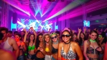 Celebrate the Miami nightlife with vibrant outfits at a rave store miami event.