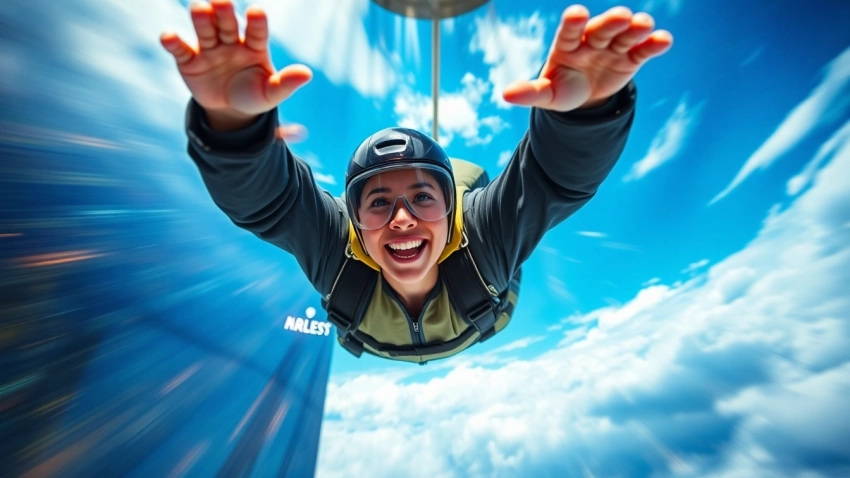 Doživite adrenalin v vetrovnik Logatec z edinstvenim letenjem v vetrovniku.