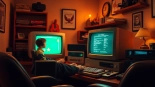 Engage with nostalgic dos games download from classic DOS games in a retro gaming setup.