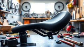 Enhance your ride with the E Ride Pro SR Long Seat featuring premium design and comfort.