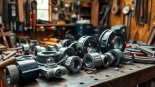 Showcase of Jerr Dan Parts emphasizes quality and craftsmanship in a professional workshop.