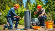 Efficient well pump replacement lacey wa service showcasing expert technicians at work.
