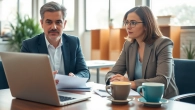 Connect with a business coach near me discussing strategies for growth.