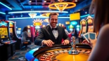 Engaging atmosphere at a filbet casino with dynamic gaming options.