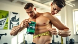 Enhance weight loss with a non-stimulant fat burner supplement in a gym setting.