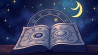 Analyze your Geburtshoroskop with an intricate astrological chart illustrating key elements.