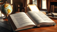 Engage with the intricacies of French conjugation through a warm and inviting study scene.